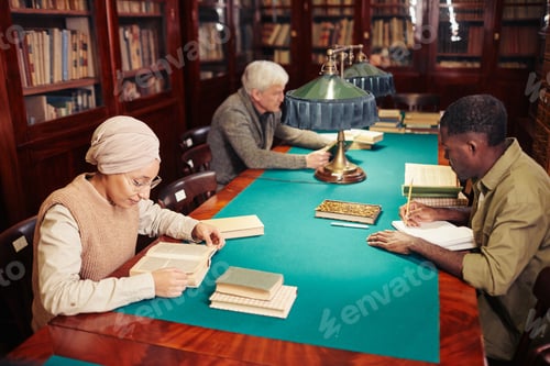 Preview: People in Classic Library