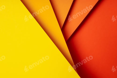 Preview: Mockup, abstraction, colorful colored paper, top view