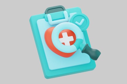 Preview: Clipboard with plus sign and checkmark