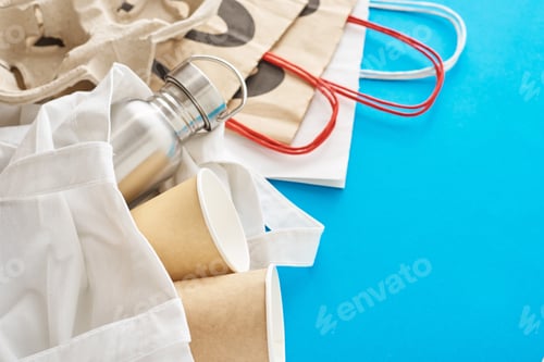 Preview: Zero Waste Concept with Reusable Shopping Bag