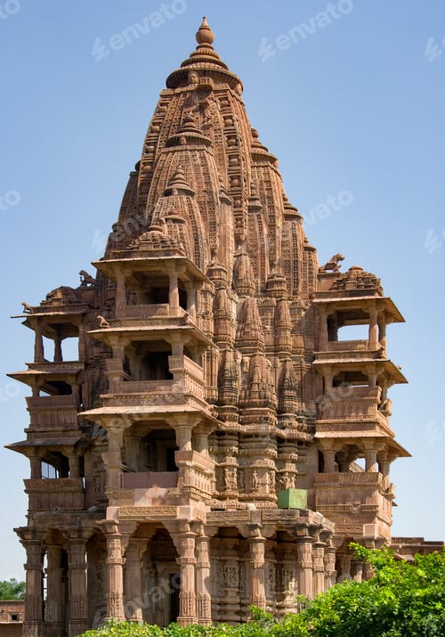 Preview: Mandore Hindu Temple - Mandore near Jodhpur in Rajasthan - India