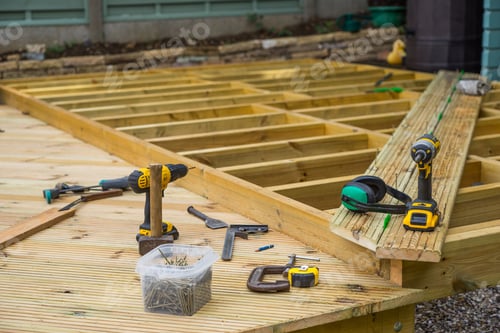 Preview: Deck under construction