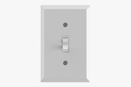 Preview: Single Pole Electrical Light Switch