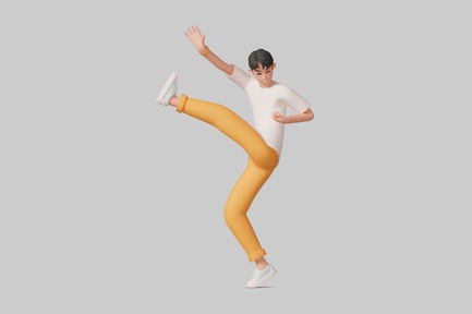 Preview: A person in a dynamic pose.