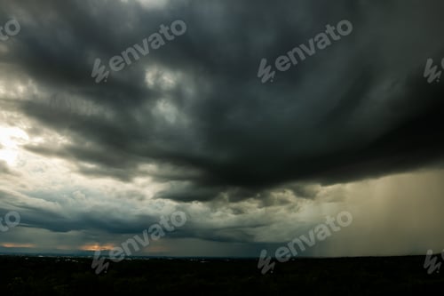 Preview: thunder storm sky Rain clouds