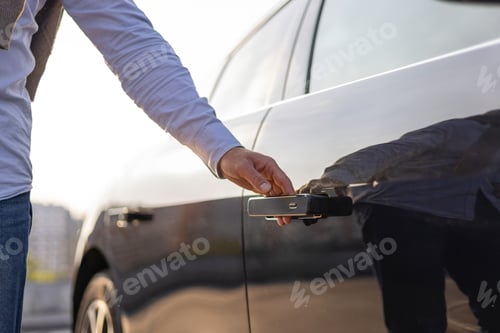 Preview: Man Opening Car Door
