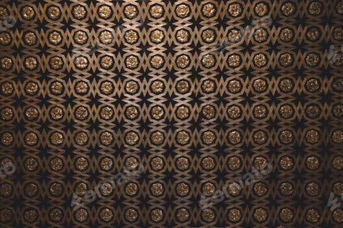 Preview: Decorative ceiling in Royal Alcazar Palace of Seville