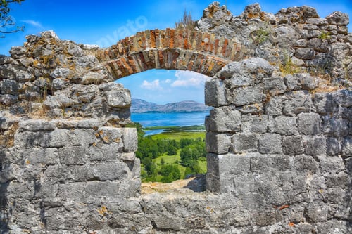 Preview: View of Zabljak Crnojevica Fortress ruins