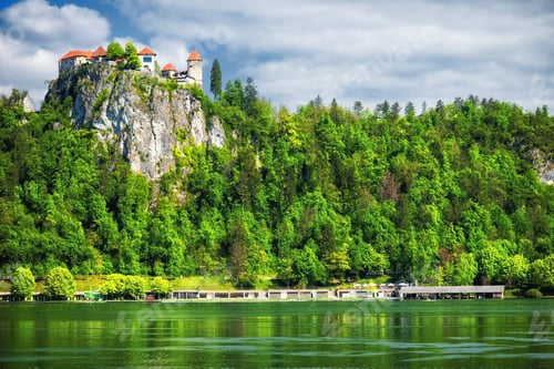 Preview: Medieval castle, Bled lake