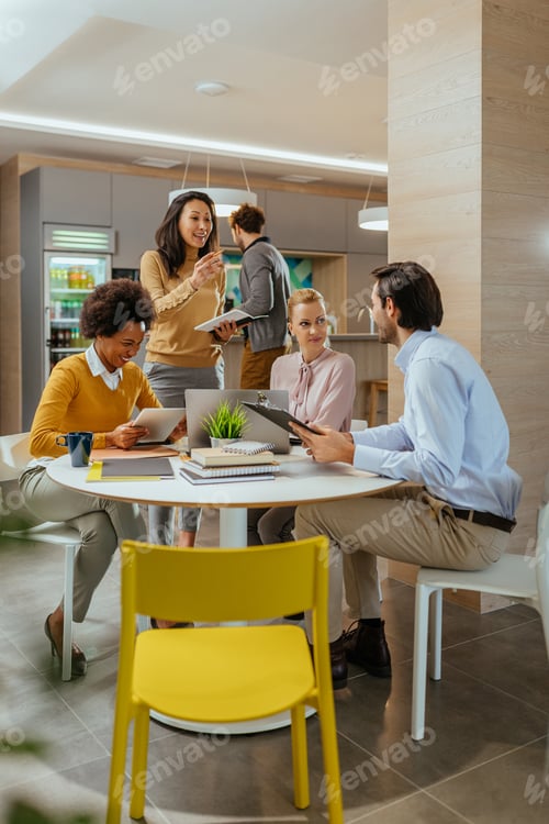Preview: Being productive on their out of office at canteen