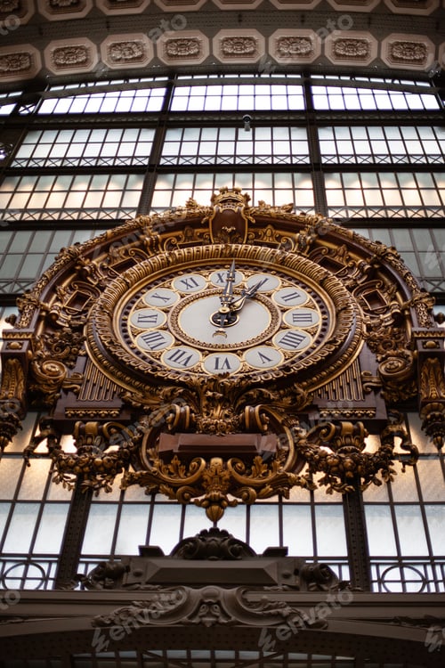 Preview: Hall of an old train station in Paris