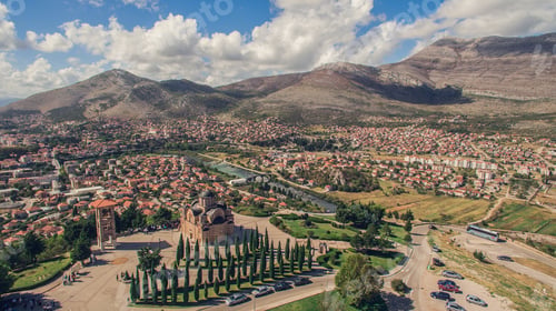 Preview: Aerial view of Trebinje city