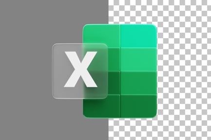 Preview: Excel 3D Icon