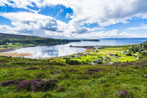 Preview: Ulig bay in Trotternish peninsula, Isle of Skye, Scotland