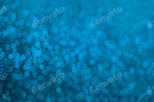Preview: Blue bokeh background