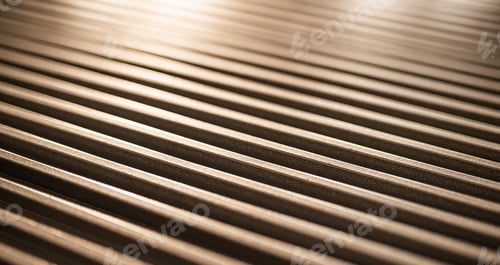 Preview: Close-up of a corrugated metal surface