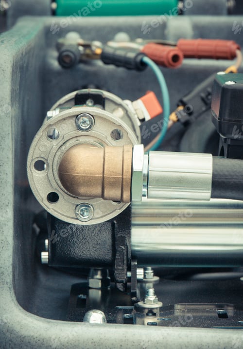 Preview: Part of hydraulic or pneumatic mechanism in machine. Technology
