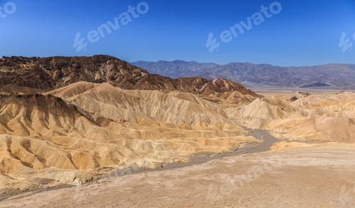 Preview: Zabriskie Point Desert Views In Death Valley National Park, California