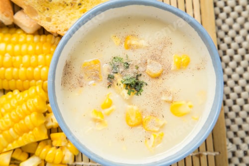 Preview: Cream corn soup