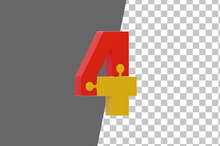 Preview: Puzzle 4 3D Icon