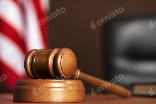 Preview: Gavel on court desk