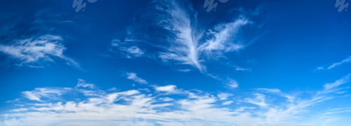 Preview: Blue clear sky with clouds