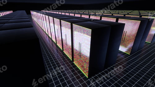 Preview: Modern data center Data protection Binary code structure Network connection structure Office busines