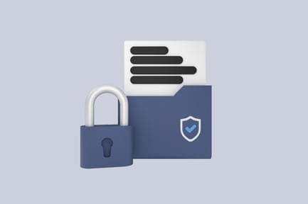 Preview: Policy Document 3D Illustration