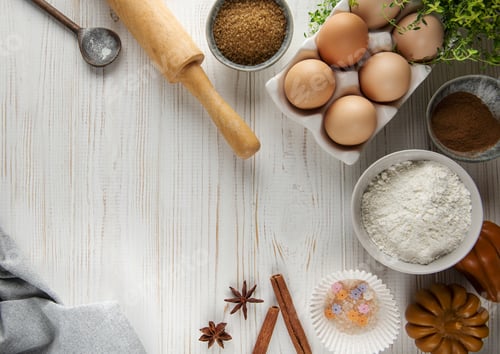 Preview: Preparing dough for baking