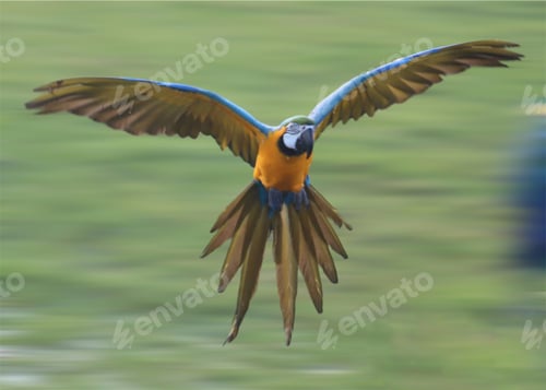 Preview: Parrot flying