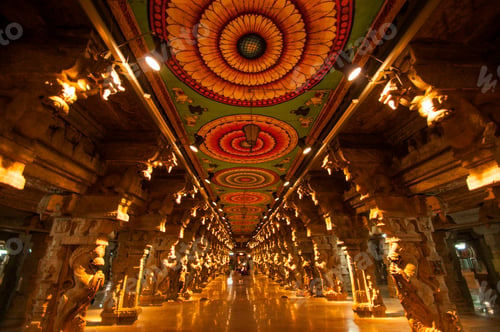 Preview: Meenakshi Temple, one of the biggest and oldest temple, Madurai, India.