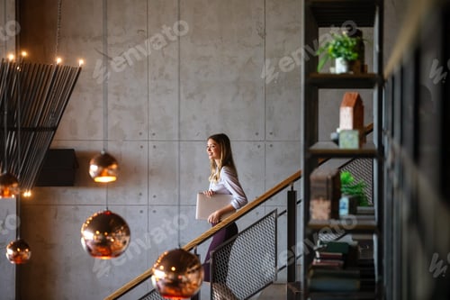 Preview: Beautiful executive business woman, ceo, coworker at the workspace office
