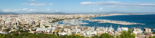 Preview: Panoramic view of Palma de Mallorca
