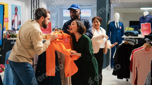 Preview: Fight between two angry shoppers