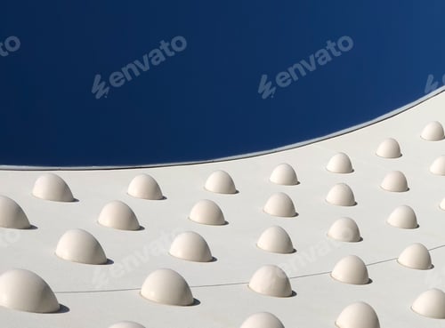 Preview: Retro minimalist architecture wall