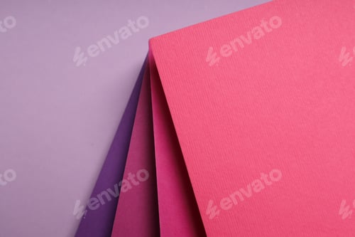 Preview: Mockup, abstraction, colorful colored paper, top view