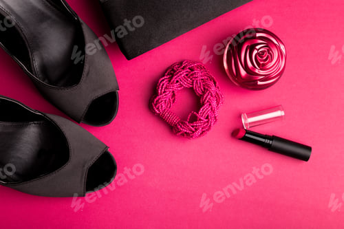 Preview: Fashion Lady Woman Accessories Set.