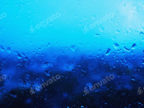Preview: Raindrops on window