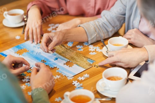 Preview: Family collecting puzzle