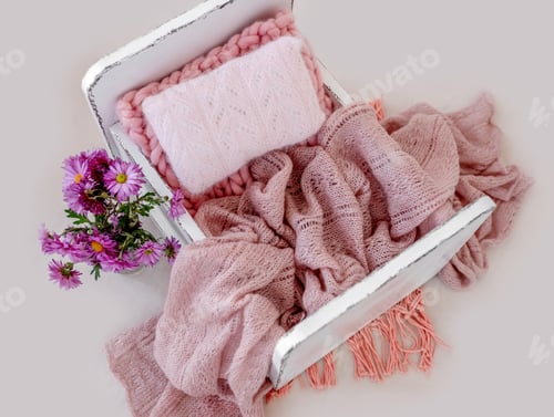 Preview: Decoration for studio newborn photoshoot
