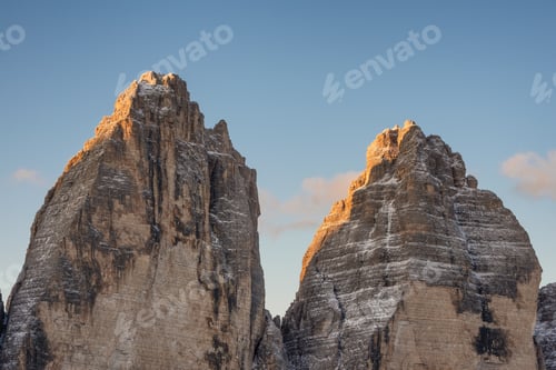 Preview: Tre Cime di Lavaredo. Mountain range in Italy