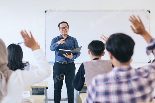 Preview: Teacher Pointing a Student