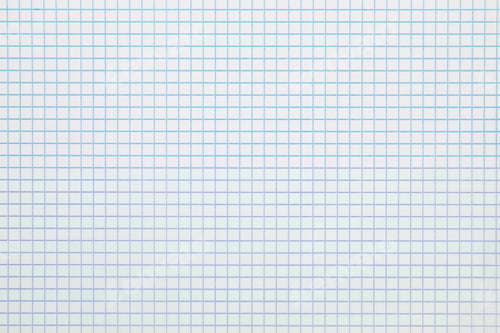 Preview: Blue Grid on White Paper Background