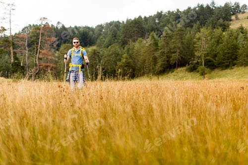 Preview: Young man hiking