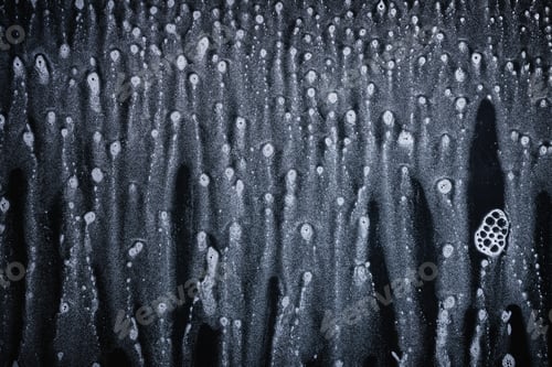 Preview: Drops- Liquid Foam. Fluid Aqua- Abstract Pattern Nature. Background- Cleansing Wash. Shampoo