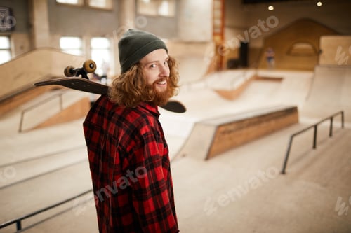 Preview: Adult Man in Skating Park