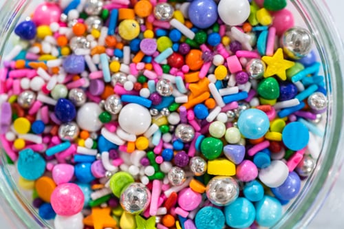 Preview: Colorful Sprinkles Mix for Cake and Dessert Decoration