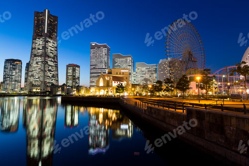 Preview: Yokohama at night