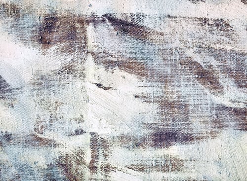 Preview: high resolution abstract white painted background. Oil on canvas