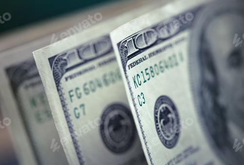Preview: Close-up of United States Currency